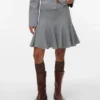 Vmkristin Mid Waist Short Skirt