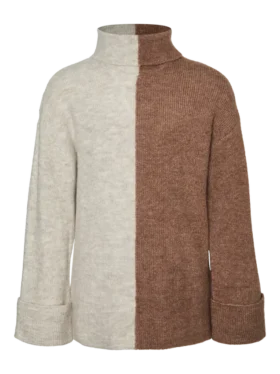 Vmlefileblock Knitted Pullover