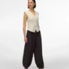 Vmleia Mid Waist Trousers
