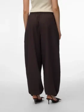 Vmleia Mid Waist Trousers