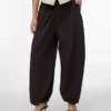 Vmleia Mid Waist Trousers