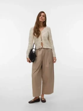 Vmlena Mid Waist Trousers