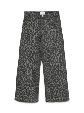 Vmlenora High Rise Wide Leg Fit Jeans