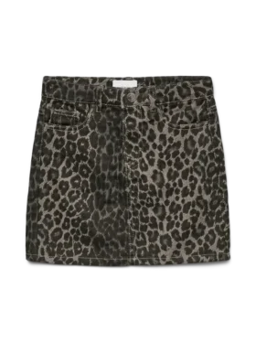 Vmlenora Mid Waist Short Skirt