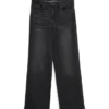 Vmlexi-Stretch Mid Rise Wide Leg Fit Jeans