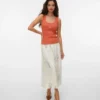 Vmlina High Waist Midi Skirt