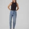 Vmlinda High Rise Mom Fit Jeans