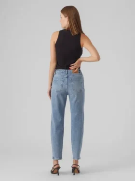 Vmlinda High Rise Mom Fit Jeans