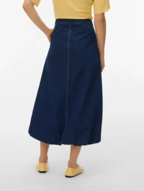 Vmlinda Mid Rise Long Skirt