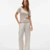 Vmlinn Mid Waist Trousers