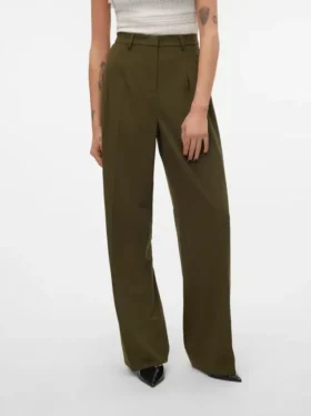 Vmliva Mid Waist Trousers