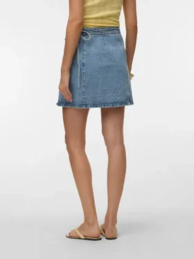 Vmliza Mid Waist Short Skirt