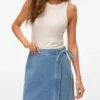 Vmliza Mid Waist Short Skirt