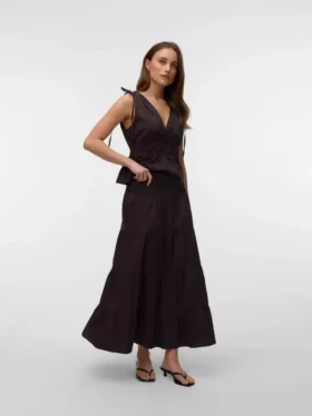 Vmlotus High Waist Long Skirt