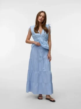 Vmlotus High Waist Long Skirt