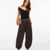 Vmlotus Mid Waist Balloon Trousers