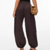 Vmlotus Mid Waist Balloon Trousers
