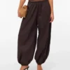 Vmlotus Mid Waist Balloon Trousers