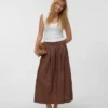 Vmlotus Mid Waist Long Skirt