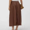 Vmlotus Mid Waist Long Skirt