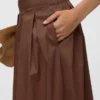 Vmlotus Mid Waist Long Skirt