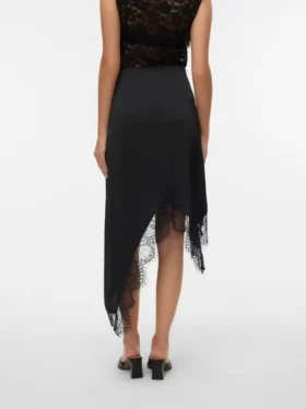 Vmlouisa Mid Waist Long Skirt