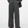 Vmlovely Mid Waist Trousers