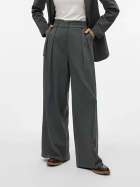 Vmlovely Mid Waist Trousers