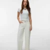 Vmlullu Low Rise Wide Leg Fit Jeans