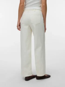 Vmlullu Low Rise Wide Leg Fit Jeans