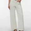 Vmlullu Low Rise Wide Leg Fit Jeans