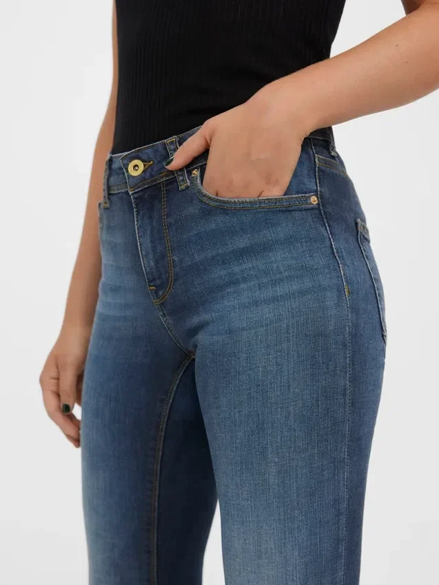 Vmlux Mid Rise Slim Fit Jeans Vmlux Mid Rise Slim Fit Jeans