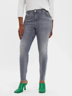 Vmlux Mid Rise Slim Fit Jeans