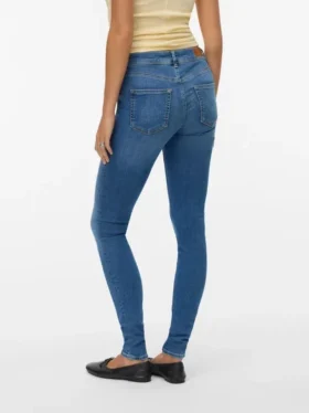 Vmlux Mid Rise Slim Fit Jeans