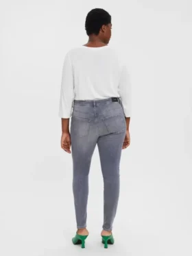 Vmlux Mid Rise Slim Fit Jeans
