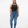 Vmlux Mid Rise Slim Fit Jeans
