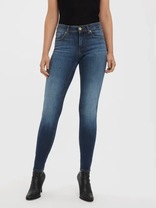 Vmlux Mid Rise Slim Fit Jeans Vmlux Mid Rise Slim Fit Jeans