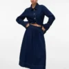 Vmmaiken High Waist Midi Skirt