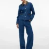 Vmmargot High Rise Wide Leg Fit Jeans