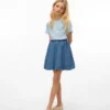 Vmmasie Mid Waist Short Skirt