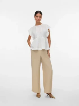 Vmmelaney High Waist Trousers