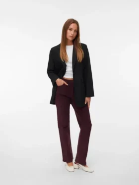 Vmmelisa Mid Rise Trousers