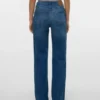 Vmmelisa Mid Rise Wide Leg Fit Jeans