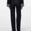 Vmmelisa Mid Rise Wide Leg Fit Jeans