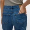 Vmmelisa Mid Rise Wide Leg Fit Jeans