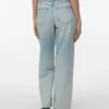 Vmmilou Mid Waist Wide Leg Fit Jeans