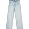 Vmmilou Mid Waist Wide Leg Fit Jeans