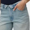 Vmmilou Mid Waist Wide Leg Fit Jeans