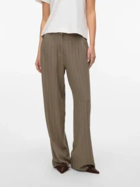 Vmmindy Mid Waist Trousers