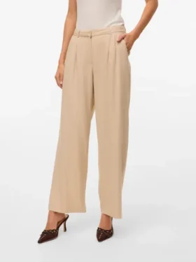 Vmmindy Mid Waist Trousers